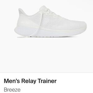 LANE-EIGHT MENS RELAY TRAINER SHOES IN SIZE 11 - White/Breeze